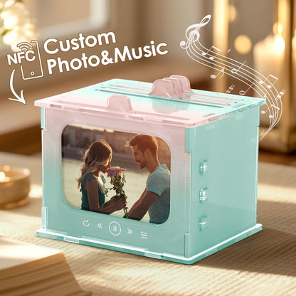 Lecteur photo musical en situation