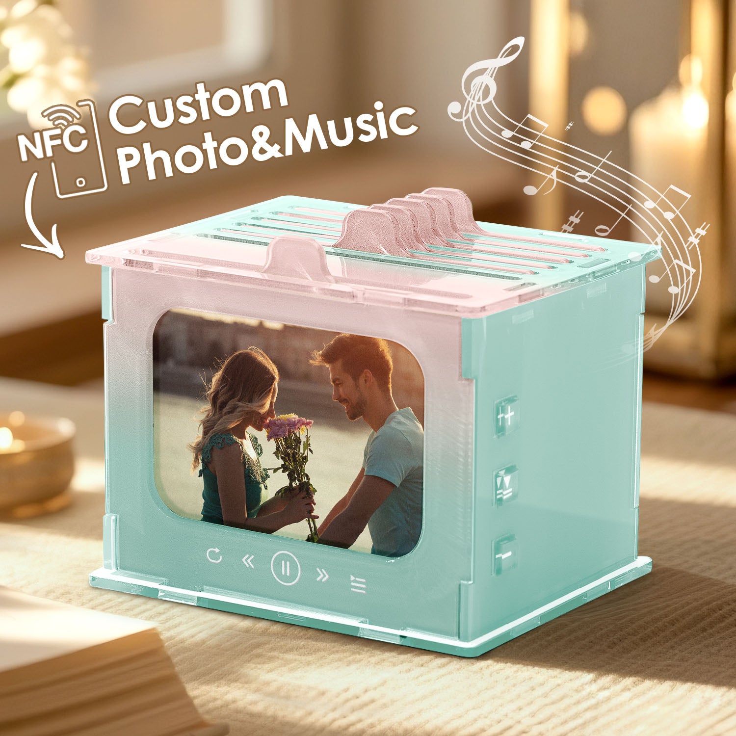 Lecteur photo musical style E